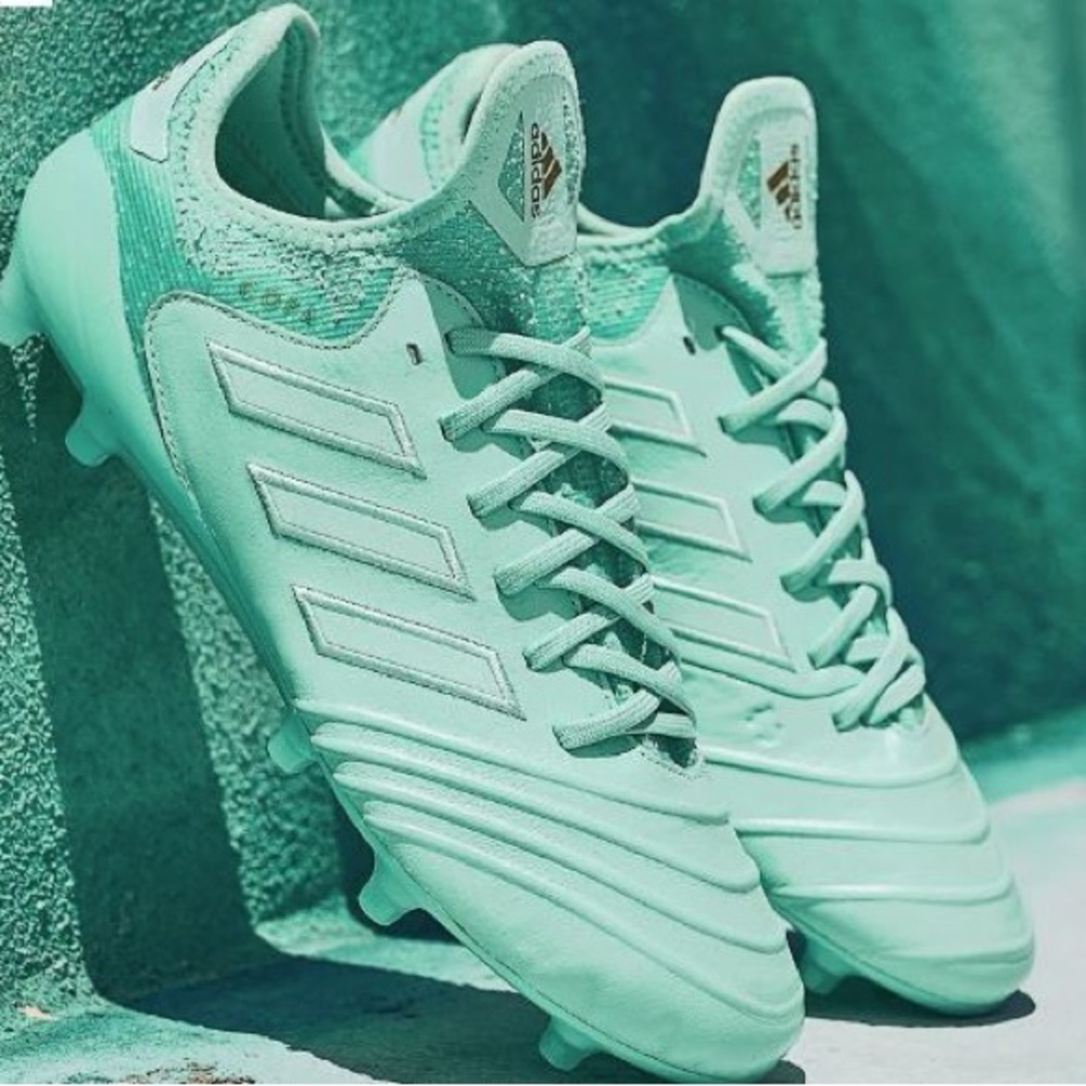 Adidas Copa 18.1 FG Leather Teal Green Soccer